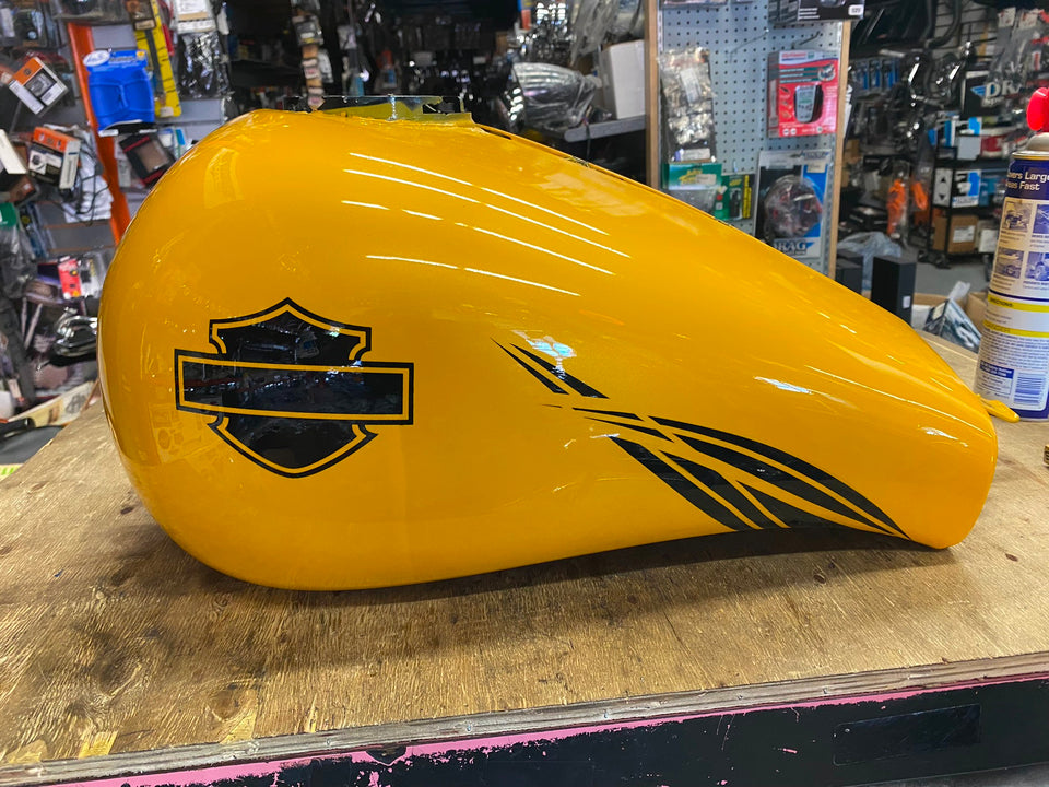 200^ HARLEY TOURING GAS TANK STRETCHED CUSTOM 6 GALLON FLHX ROAD STREET GLIDE FL