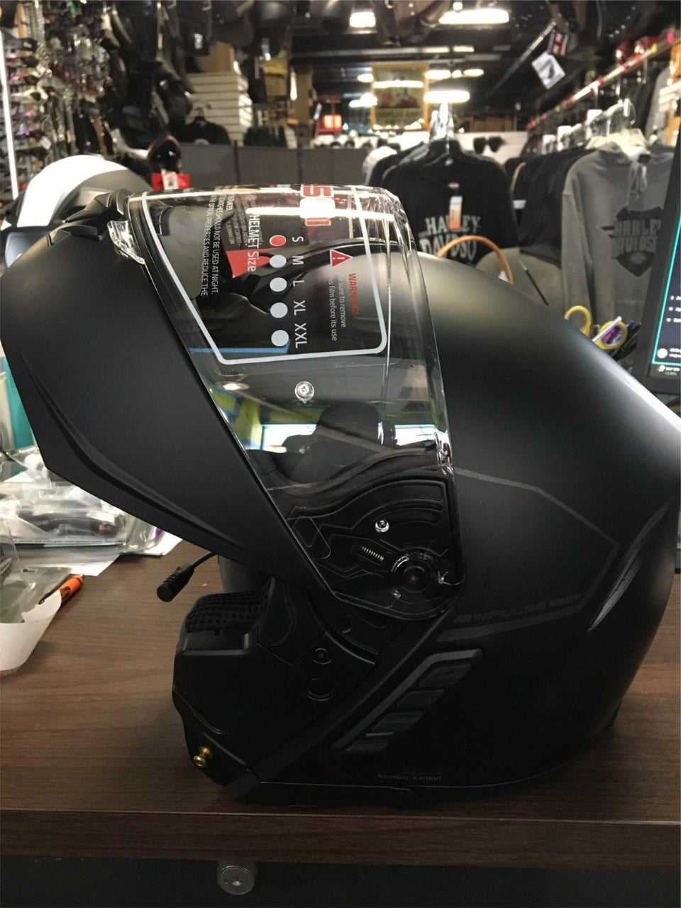 SENA IMPULSE DOT MODULAR BLUETOOTH HELMET W/SOUND BY HARMAN KARDON SMALL