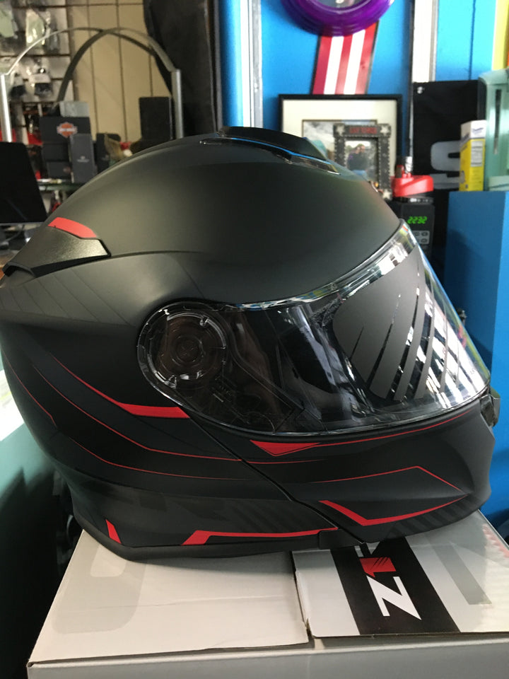 MODULAR SOLARIS CASQUE HELMET - RED 009600