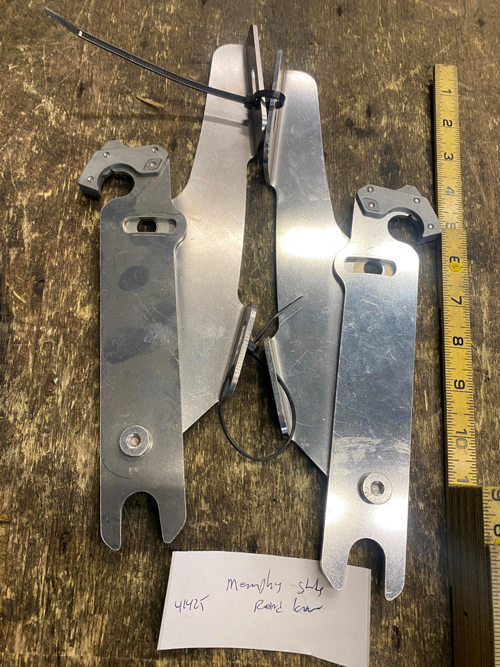 MEMPHIS SHADES WINDSHIELD BRACKETS MOUNTS HARLEY ROAD KING FLHR FAIRING