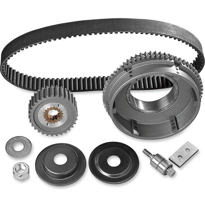11MM/1.5 INCH PRIMARY BELT DRIVE WITH IDLER GEAR - ELECTRIC START - 1965-E1984 HARLEY-DAVIDSON BIG TWIN